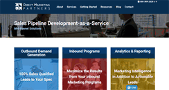 Desktop Screenshot of directmarketingpartners.com